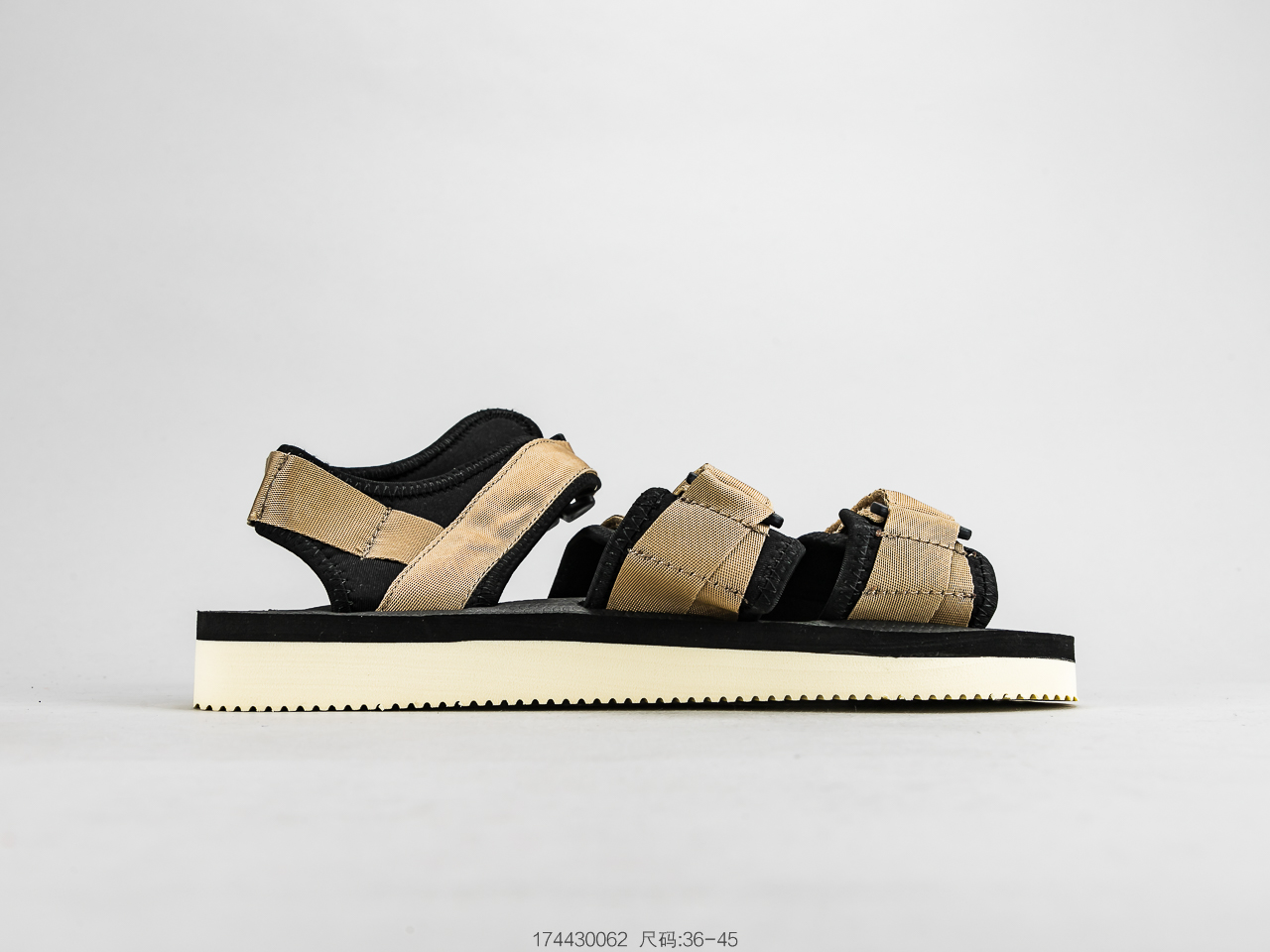 140 SUICOKE x RAY BEAMS联名凉鞋 抖音 小红书同款 增高效果 丝滑脚感 纵享炎夏