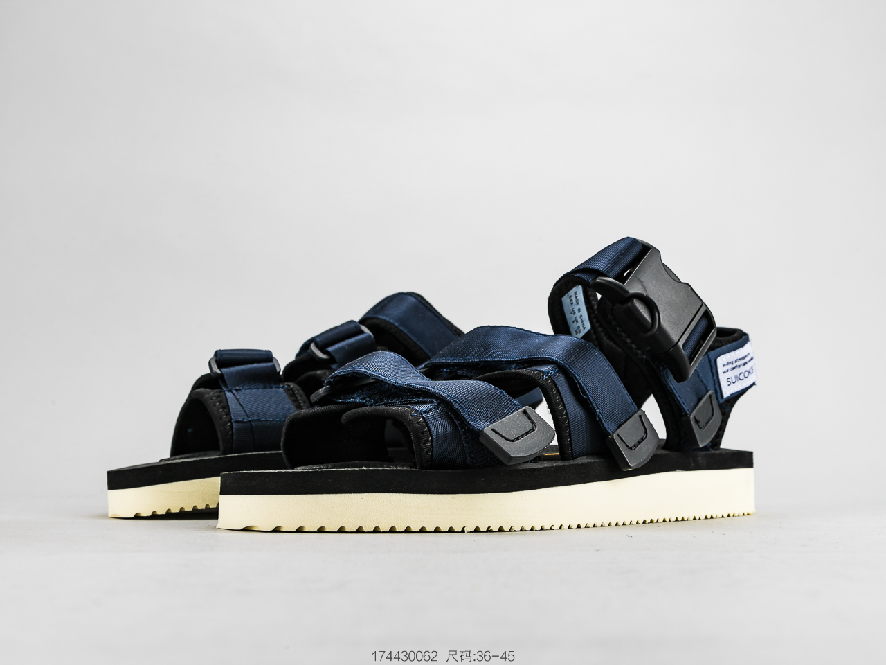 140 SUICOKE x RAY BEAMS联名凉鞋 抖音 小红书同款 增高效果 丝滑脚感