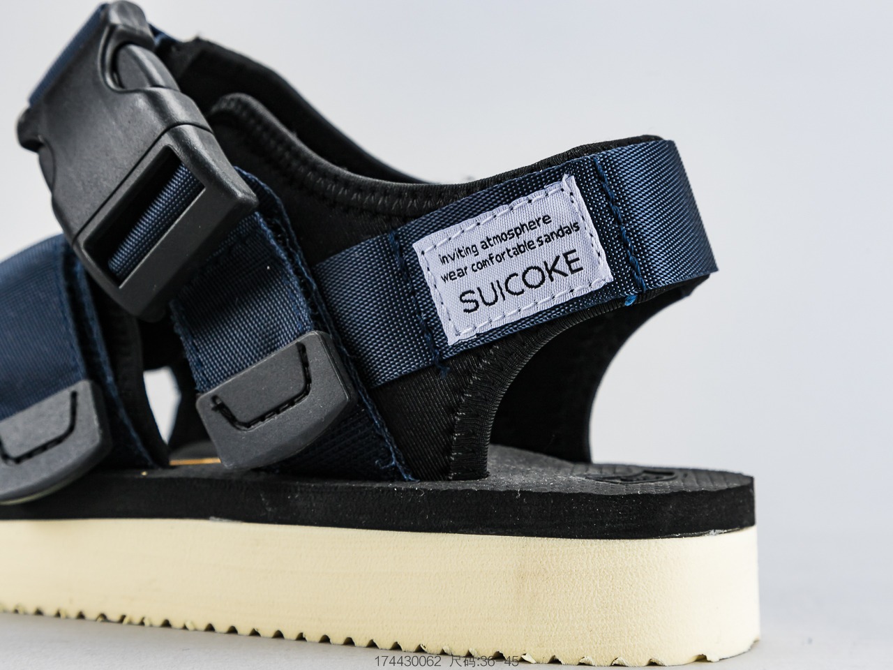 140 SUICOKE x RAY BEAMS联名凉鞋 抖音 小红书同款 增高效果 丝滑脚感