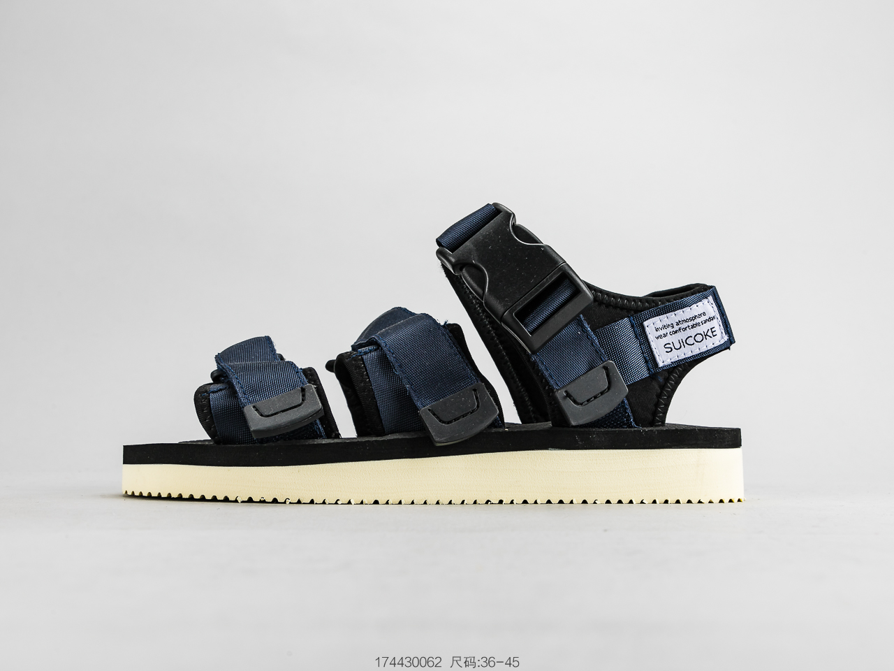 140 SUICOKE x RAY BEAMS联名凉鞋 抖音 小红书同款 增高效果 丝滑脚感