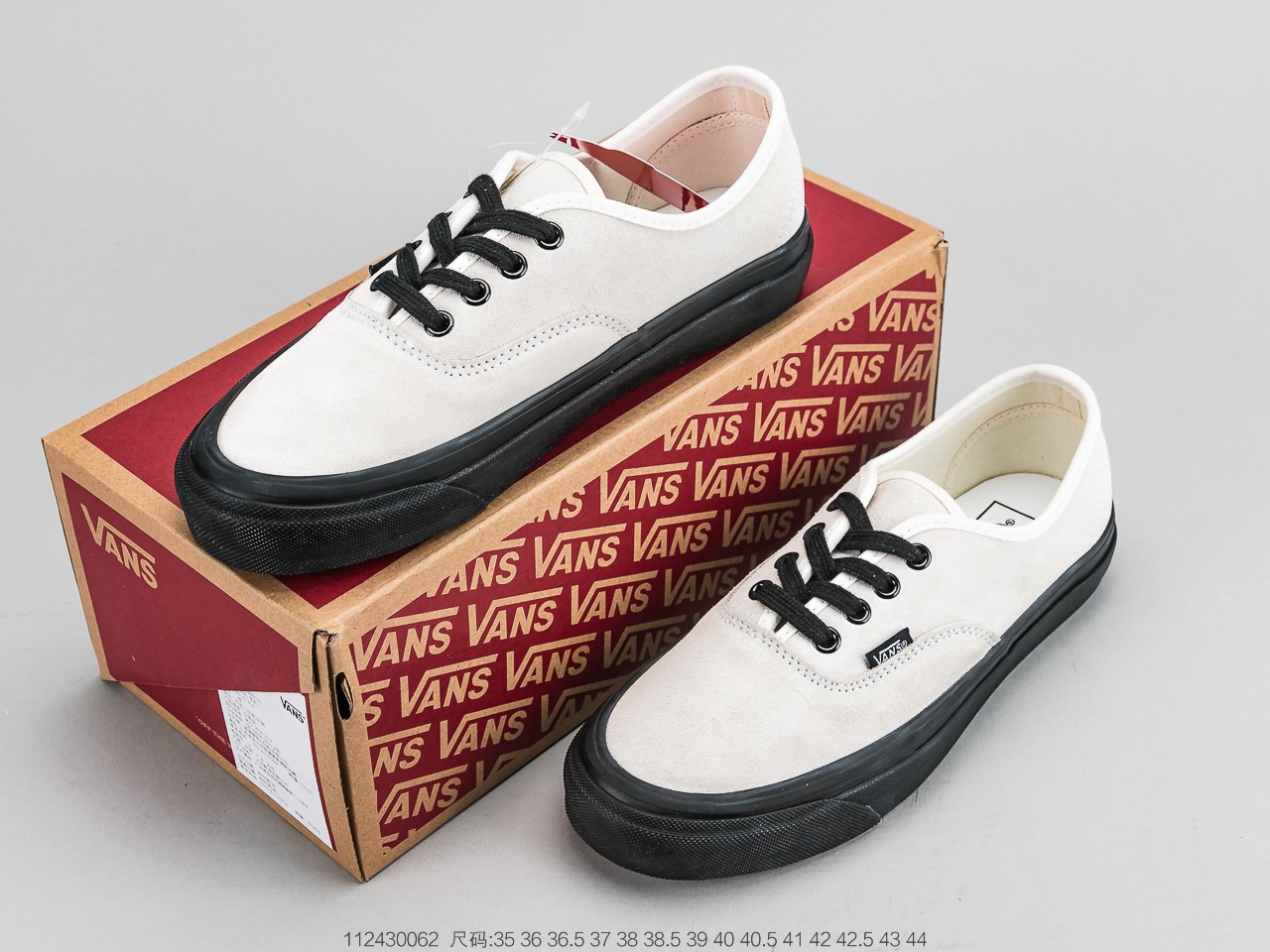 140 可盐可甜！神级百搭配色！ Vans Authentic 44 DX 万斯 麂皮奥利奥 白黑生胶 aut低帮硫化板鞋