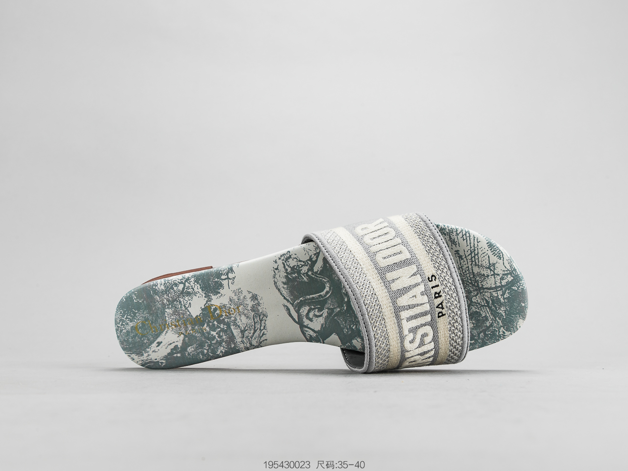 170  拖鞋系列  [Dior字母拖鞋] 迪奥拖鞋 2019早春款 4色可选 国内第一双原版巴黎人