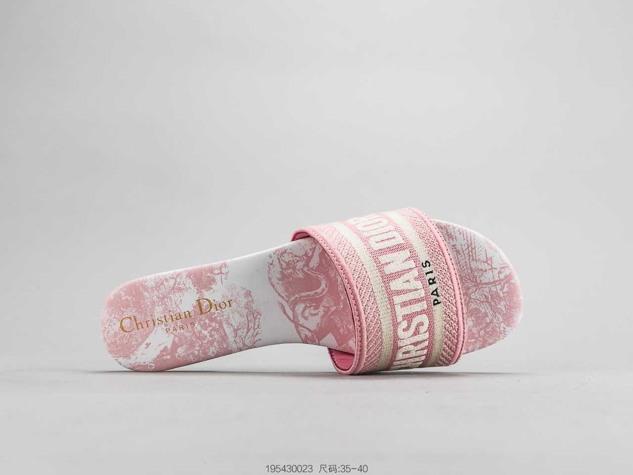 170  拖鞋系列  [Dior字母拖鞋] 迪奥拖鞋 2019早春款 4色可选