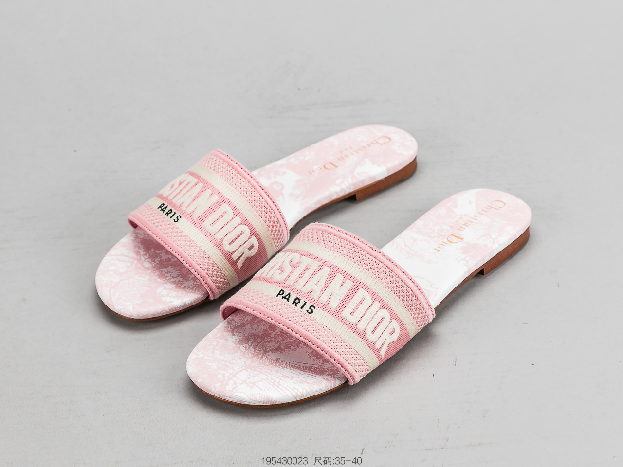 170  拖鞋系列  [Dior字母拖鞋] 迪奥拖鞋 2019早春款 4色可选