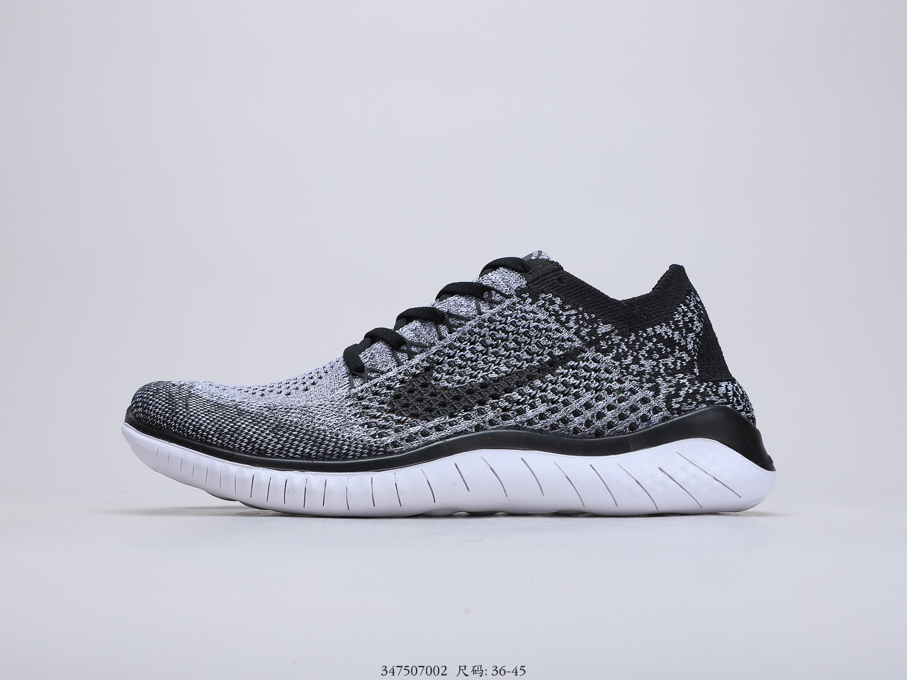 110 耐克 Nike Free RN Flyknit 2018 赤足系列超轻量休闲运动透气慢跑鞋