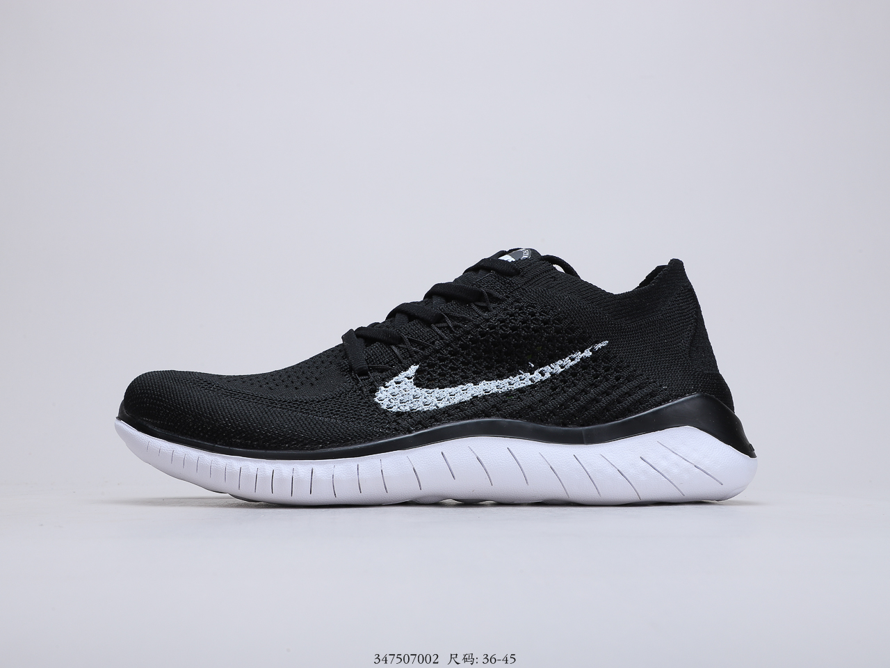 110 耐克 Nike Free RN Flyknit 2018 赤足系列超轻量休闲运动透气慢跑鞋