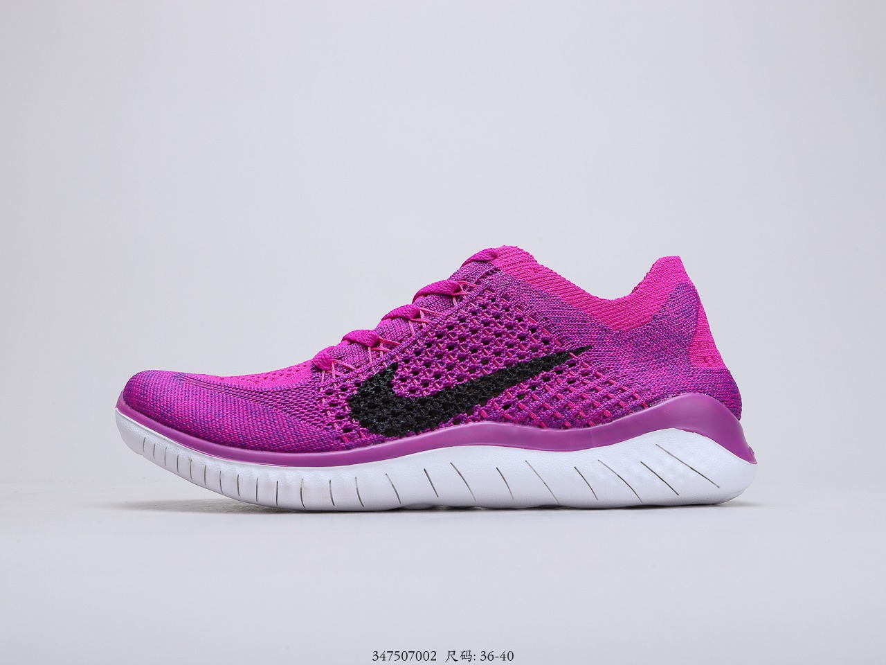 110 耐克 Nike Free RN Flyknit 2018 赤足系列超轻量休闲运动透气慢跑鞋