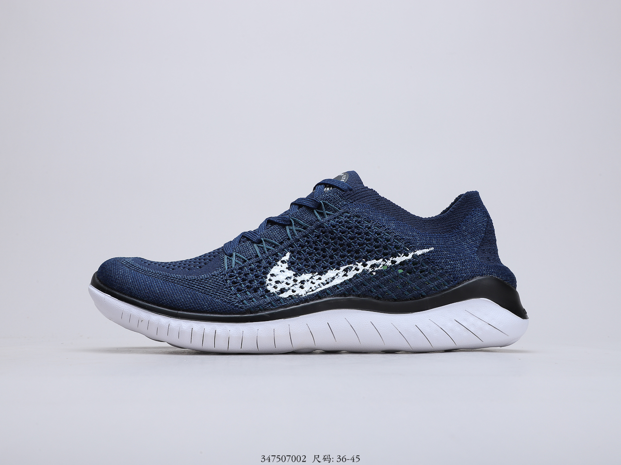 110 耐克 Nike Free RN Flyknit 2018 赤足系列超轻量休闲运动透气慢跑鞋