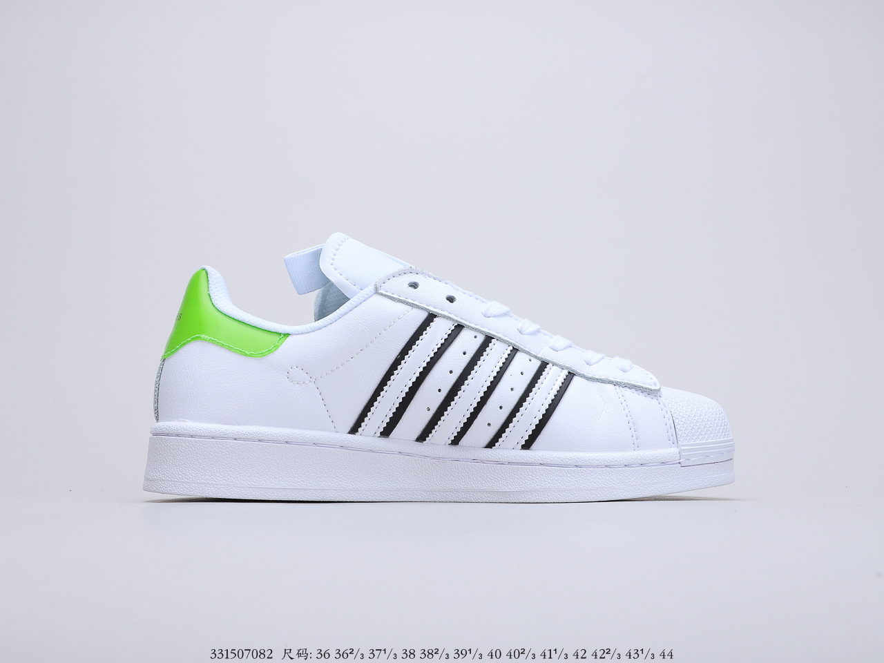 150 Adidas Superstar 三叶草贝壳头  城市限定 真标原盒 原底原面 正确版白底 小红书代购充正版 市面最高版货号：FW2846