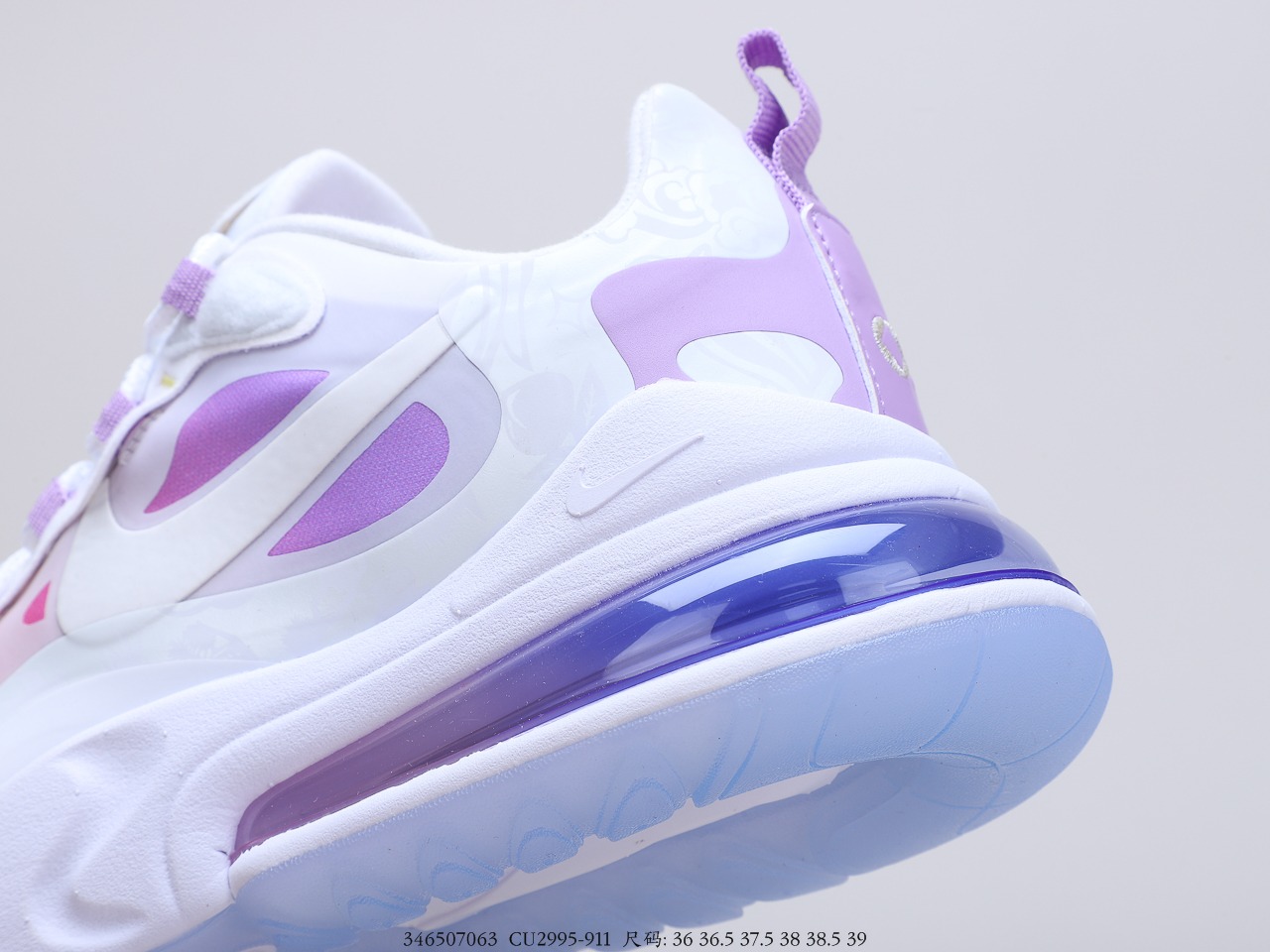 190 耐克 Nike React Air Max 270V2 半气垫跑步鞋CQ6549-911