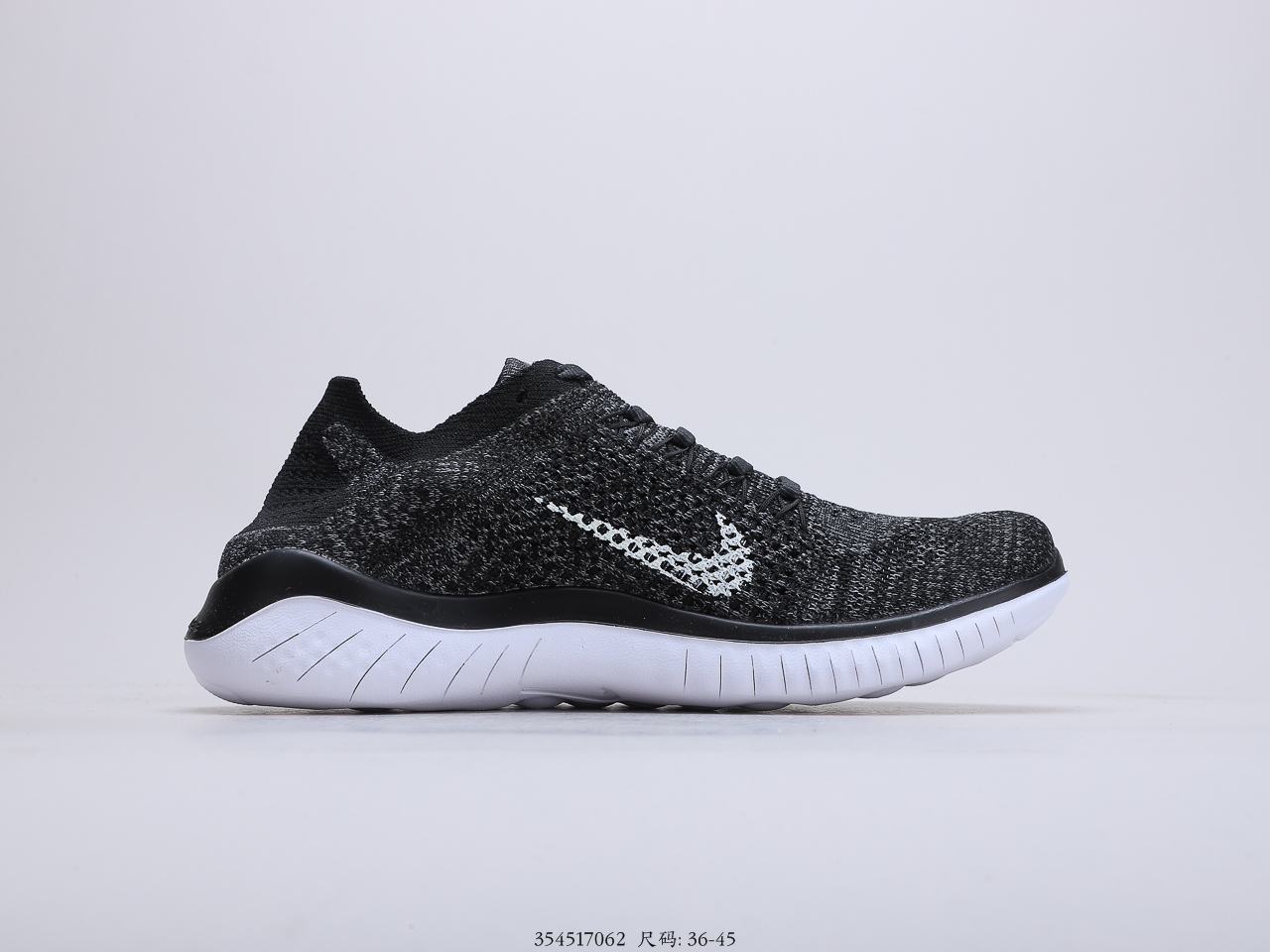 140 耐克 Nike Free Rn Flyknit 赤足飞线透气运动跑步鞋休闲鞋  货号942838