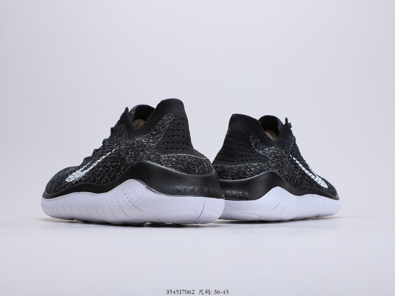 140 耐克 Nike Free Rn Flyknit 赤足飞线透气运动跑步鞋休闲鞋  货号942838