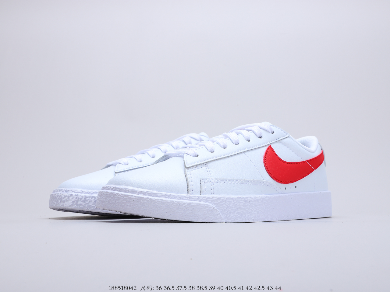 130 耐克 Nike Blazer Low Premium开拓者限定百搭小白板鞋   货号：AA3961-109 188518042