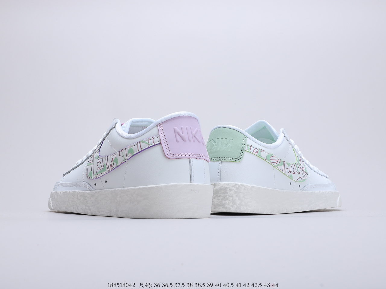 130 耐克 Nike Blazer Low Premium开拓者限定百搭小白板鞋   货号：CT5750-100