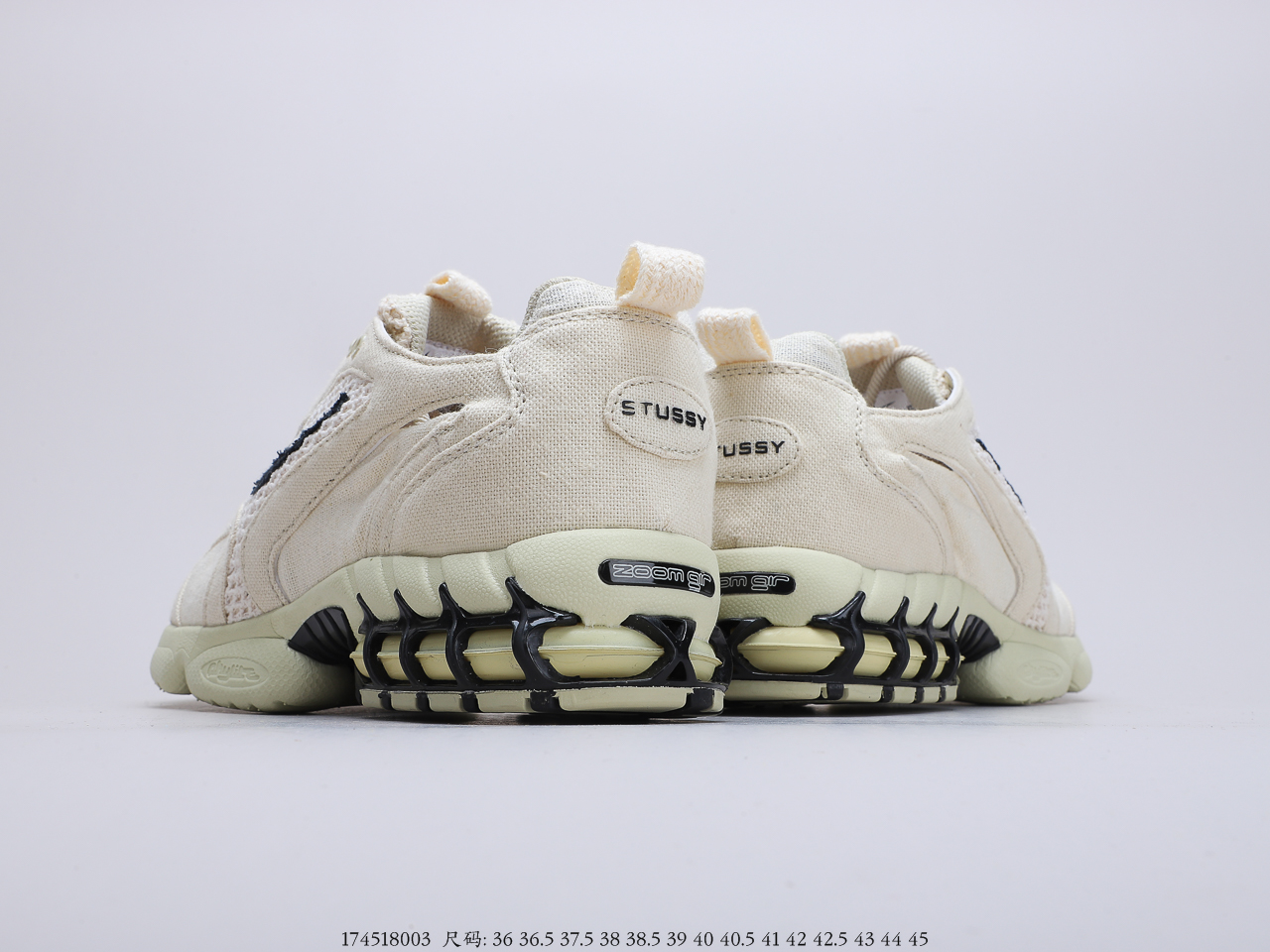 160耐克 美国元祖街头潮牌Stussy x Nike Air Zoom Spiridon Caged 2斯皮里东牢笼2代系列复古休闲运动慢跑鞋货号：CU1854-200