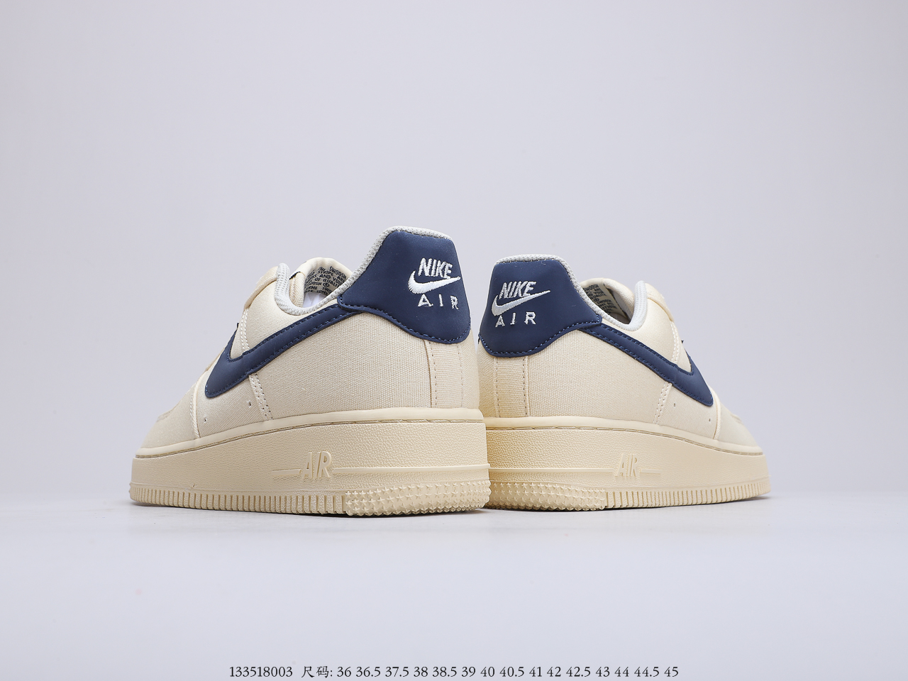 160 耐克 Nike Air Force 1 Low “米白深蓝”3M变色龙满天星” 空军一号低帮百搭休闲运动板鞋 315122-109