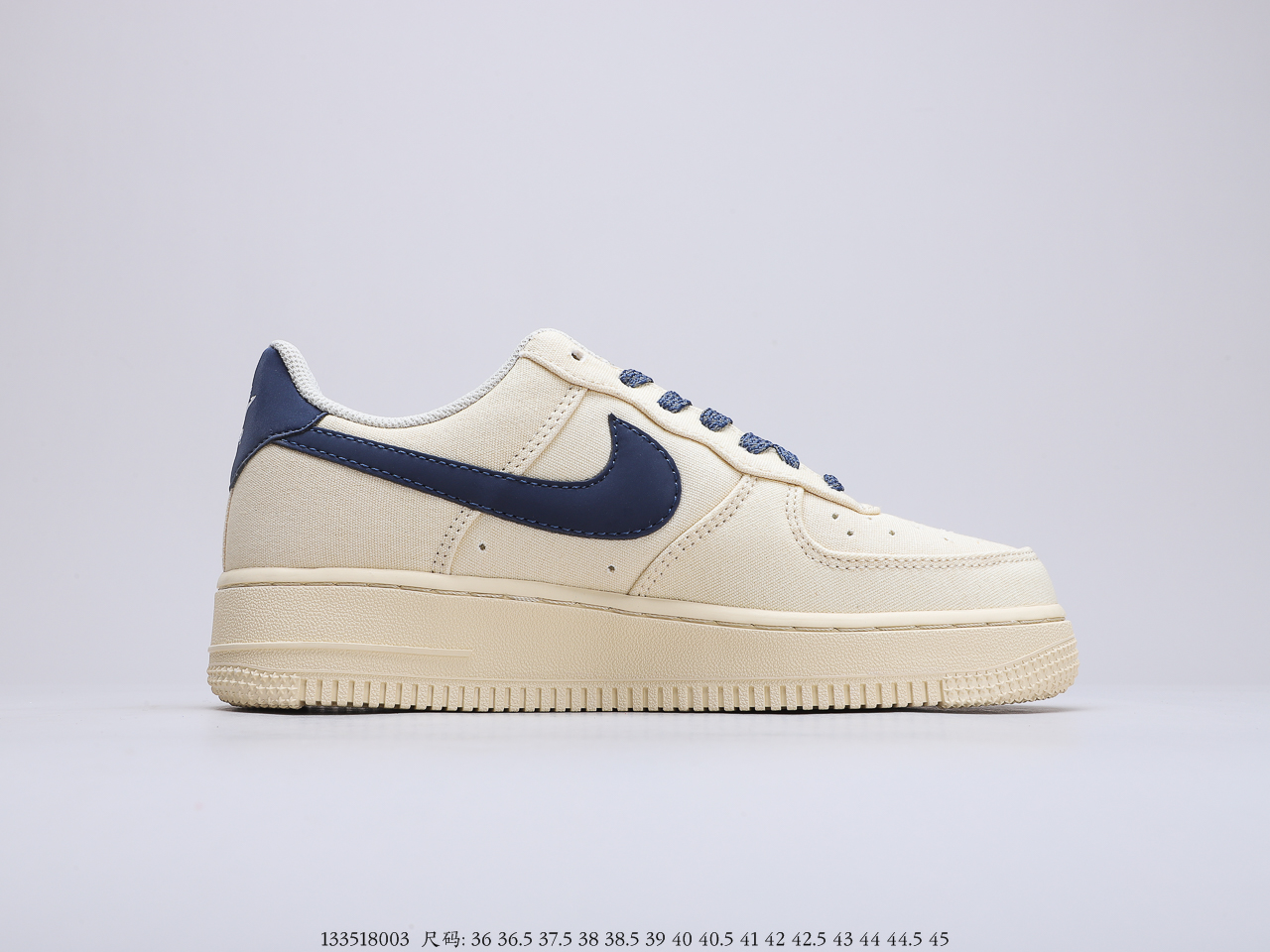 160 耐克 Nike Air Force 1 Low “米白深蓝”3M变色龙满天星” 空军一号低帮百搭休闲运动板鞋 315122-109