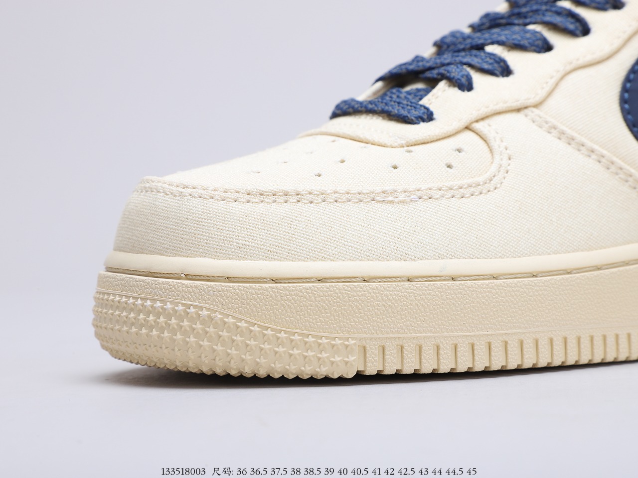 160 耐克 Nike Air Force 1 Low “米白深蓝”3M变色龙满天星” 空军一号低帮百搭休闲运动板鞋 315122-109