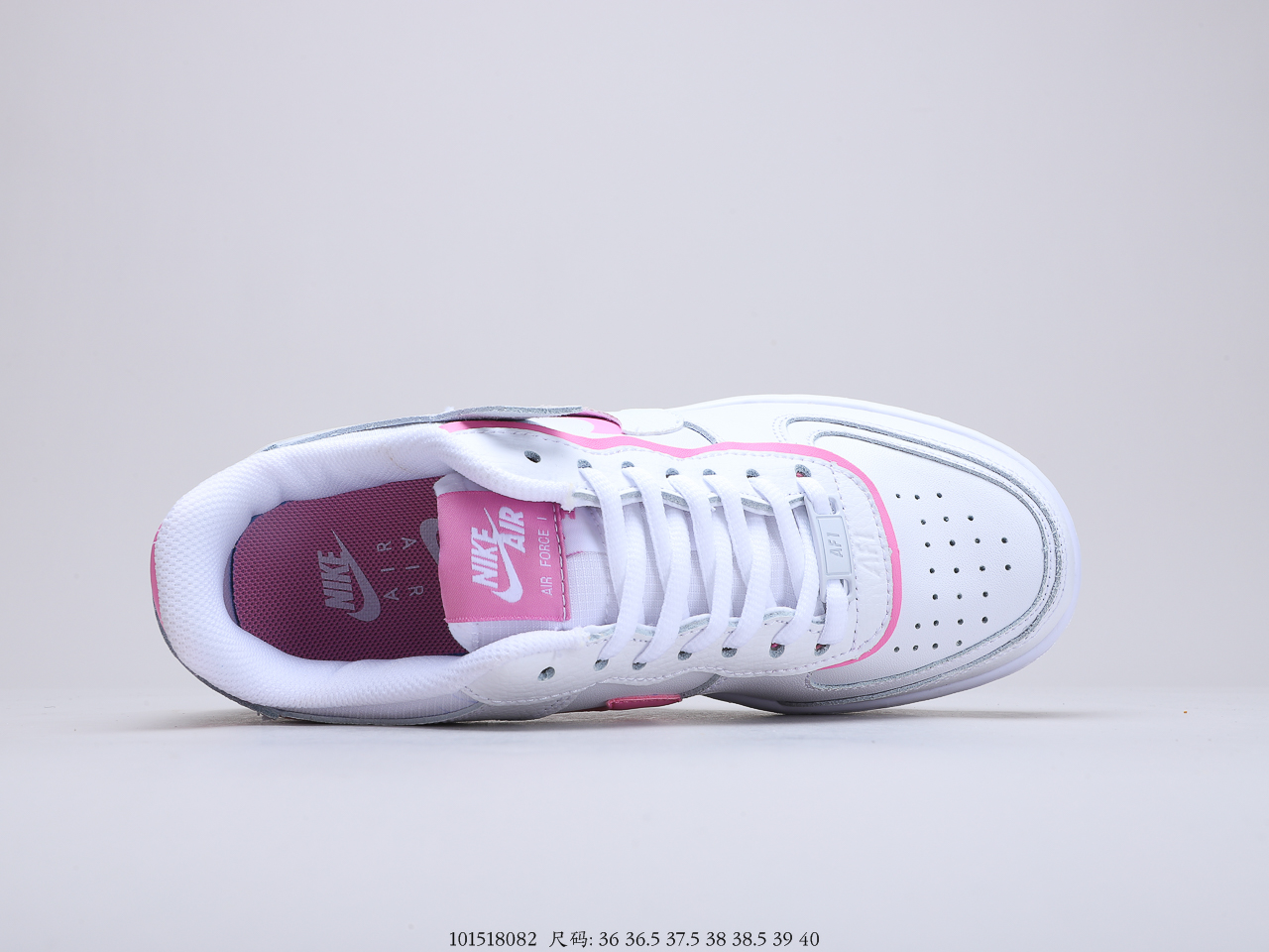 170 耐克Nike WMNS Air Force 1 Shadow 空军 马卡龙  货号：CI0919