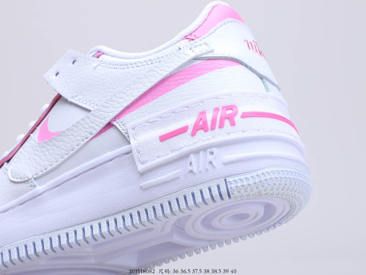 170 耐克Nike WMNS Air Force 1 Shadow 空军 马卡龙  货号：CI0919