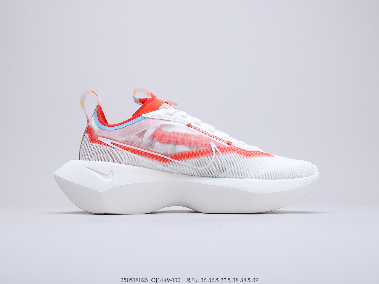 170 耐克Nike Vista Lite“白桔” 耐克女子休闲运动鞋厚底增高老爹鞋  货号：CJ1649-100