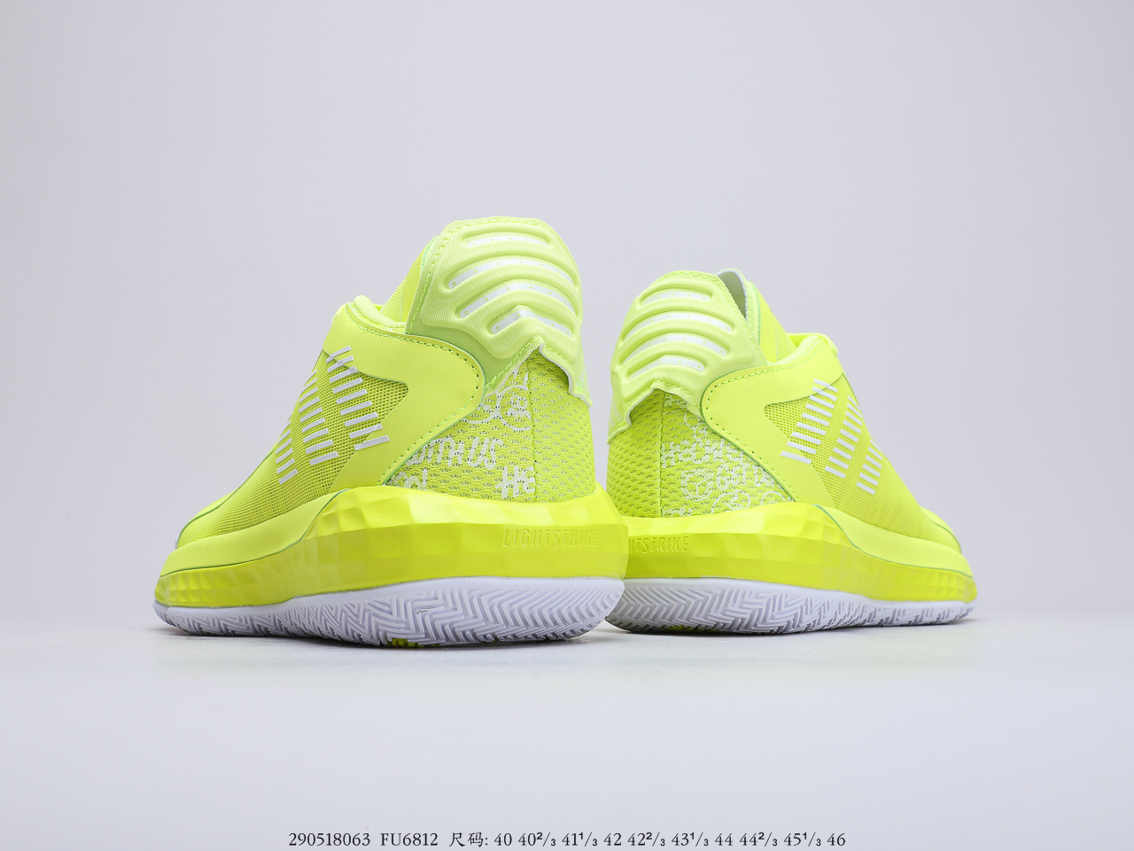 190 阿迪达斯 Adidas Dame 6 GCA 中帮缓震复古休闲文化篮球鞋货号：FU6813