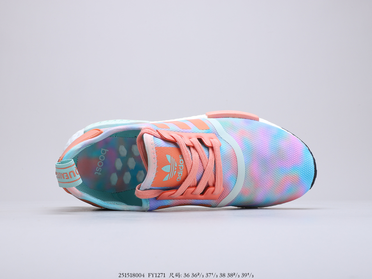 210公司级巴斯夫 阿迪达斯 Adidas Boost NMD R1“七彩珊瑚粉” 针织面街头风经典百搭跑步鞋 货号:FY1271-莆田鞋,莆田鞋货源,高仿鞋,高仿鞋货源,安福档口,莆田高仿鞋,莆田鞋批发,高仿鞋批发,莆田高仿运动鞋,高仿运动鞋,莆田运动鞋 210公司级巴斯夫 阿迪达斯 Adidas Boost NMD R1“七彩珊瑚粉” 针织面街头风经典百搭跑步鞋 货号:FY1271