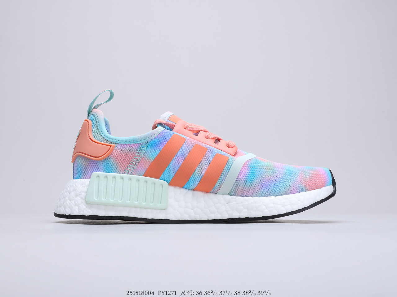 210公司级巴斯夫 阿迪达斯 Adidas Boost NMD R1“七彩珊瑚粉” 针织面街头风经典百搭跑步鞋 货号:FY1271-莆田鞋,莆田鞋货源,高仿鞋,高仿鞋货源,安福档口,莆田高仿鞋,莆田鞋批发,高仿鞋批发,莆田高仿运动鞋,高仿运动鞋,莆田运动鞋 210公司级巴斯夫 阿迪达斯 Adidas Boost NMD R1“七彩珊瑚粉” 针织面街头风经典百搭跑步鞋 货号:FY1271