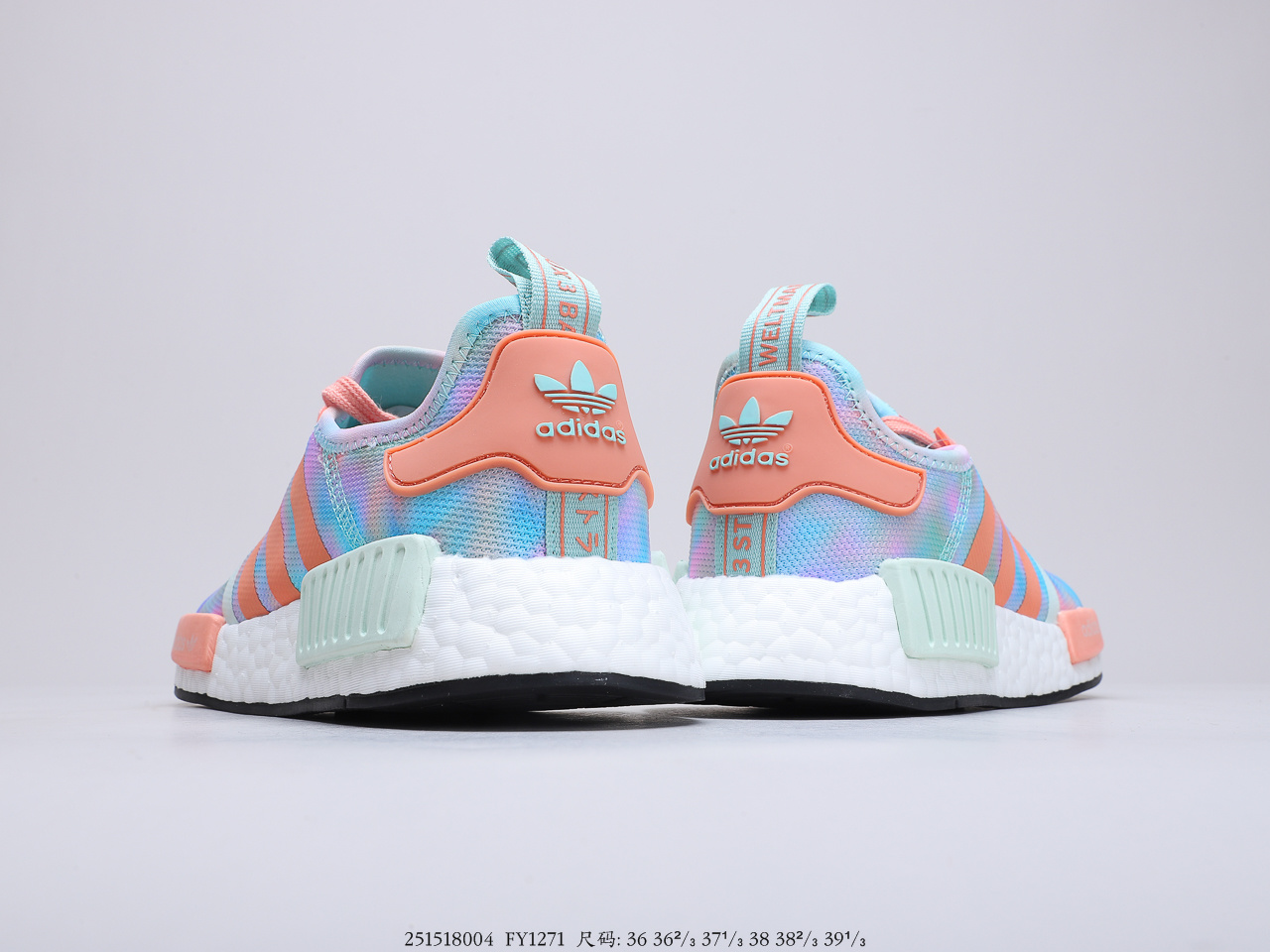 210公司级巴斯夫 阿迪达斯 Adidas Boost NMD R1“七彩珊瑚粉” 针织面街头风经典百搭跑步鞋 货号:FY1271-莆田鞋,莆田鞋货源,高仿鞋,高仿鞋货源,安福档口,莆田高仿鞋,莆田鞋批发,高仿鞋批发,莆田高仿运动鞋,高仿运动鞋,莆田运动鞋 210公司级巴斯夫 阿迪达斯 Adidas Boost NMD R1“七彩珊瑚粉” 针织面街头风经典百搭跑步鞋 货号:FY1271
