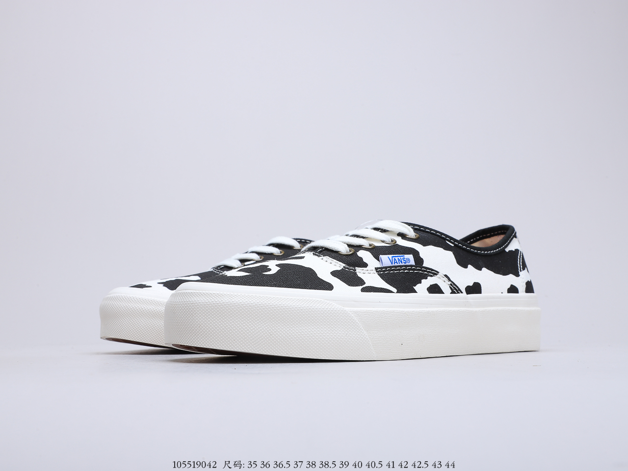 130 万斯VANS VAULT OG Slip On Authentic 奶牛配色 一脚蹬 Kris上脚板鞋