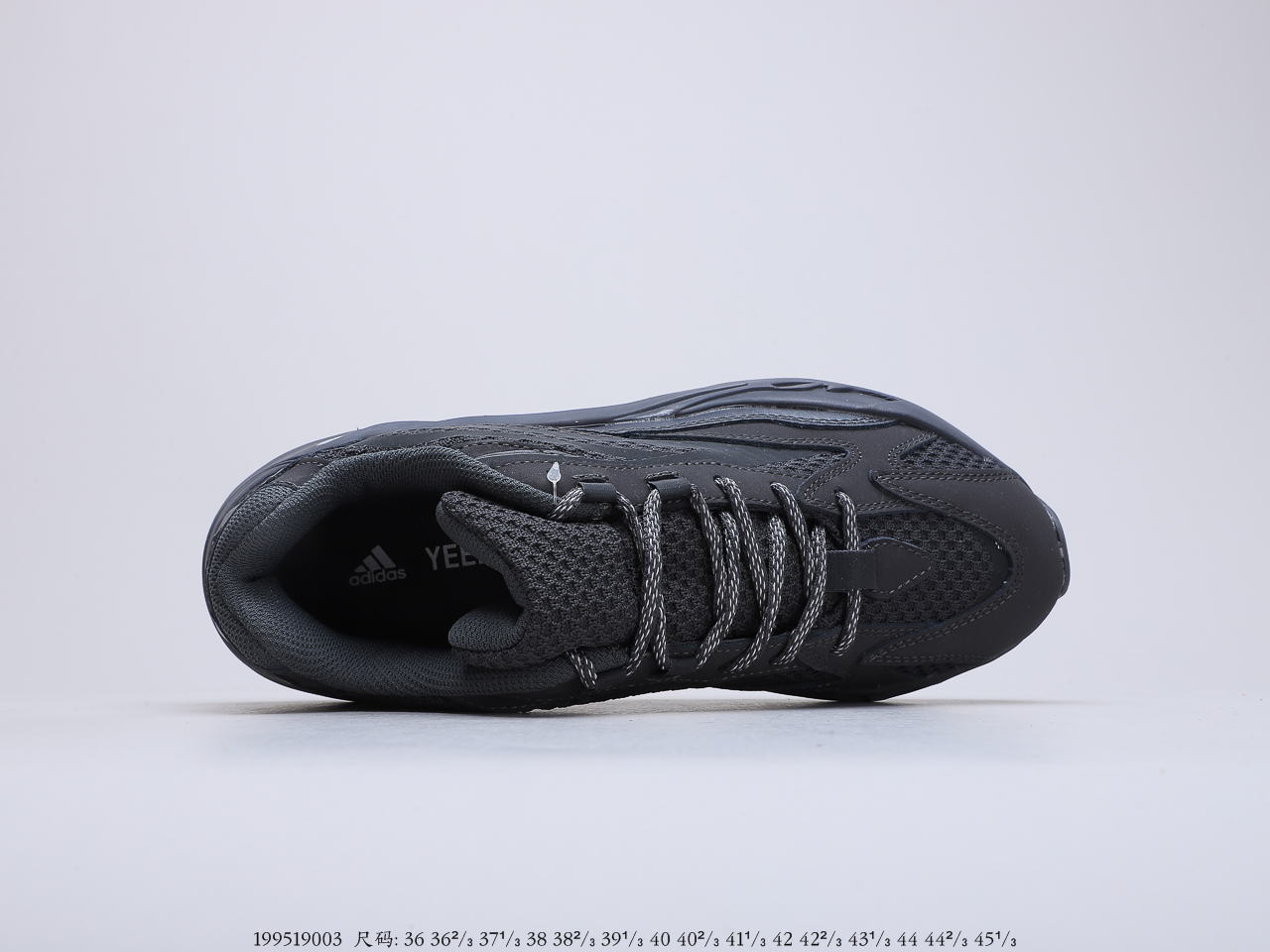 160真爆  阿迪达斯Adidas Yeezy Boost 700 Inertia 侃爷椰子700 3M反光跑鞋EF2828