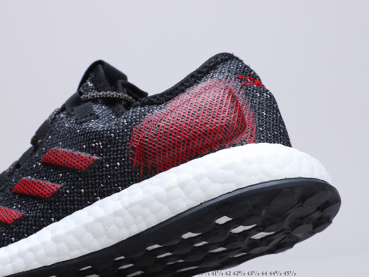 180真爆 阿迪达斯 Adidas Pureboost 2.0 折叠编织面 天猫专供 只为品质 超透气鞋面 爆米花减震中底运动休闲鞋 货号：B37783