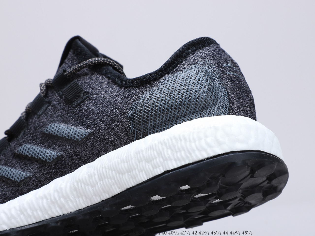 180真爆 阿迪达斯 Adidas Pureboost 2.0 折叠编织面 真标原盒 真爆中底 真马大底 正确鞋型鞋面 EE4282