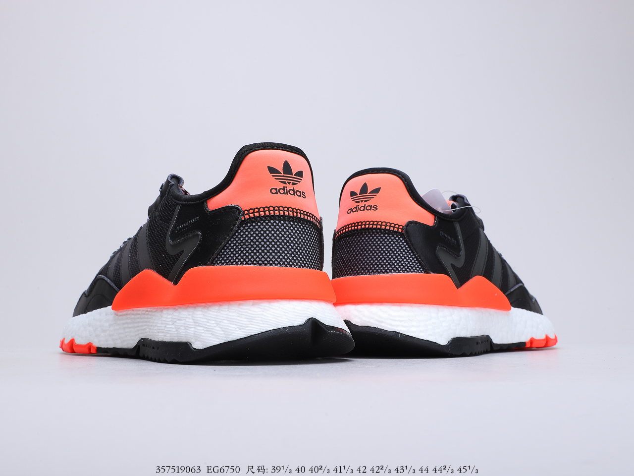190公司级真爆 Adidas Nite Jogger 2019 Boost 联名夜行者复古跑鞋 极具复古风格鞋头EG6750