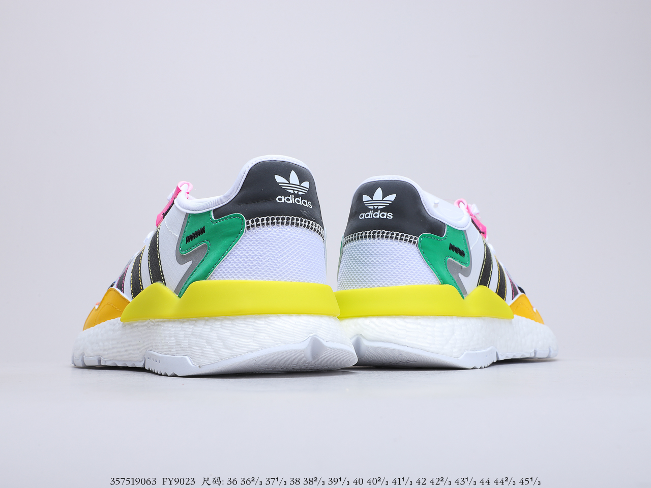 190公司级真爆  阿迪达斯 Adidas Nite Jogger 2019 Boost 联名夜行者复古跑鞋 货号：FY9023