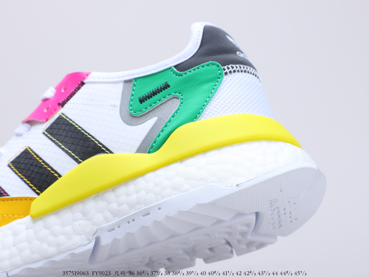 190公司级真爆  阿迪达斯 Adidas Nite Jogger 2019 Boost 联名夜行者复古跑鞋 货号：FY9023