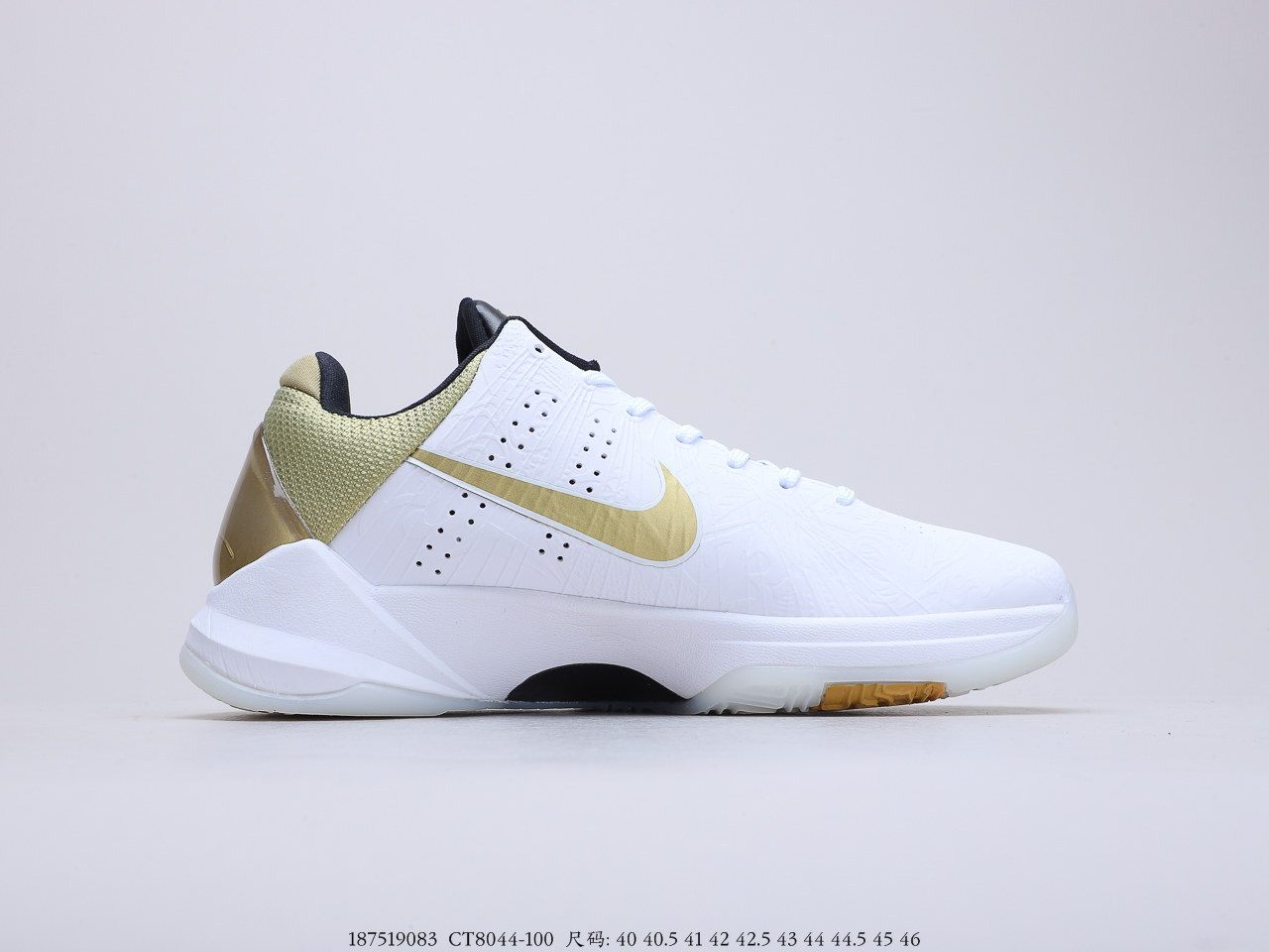 200 耐克NIKE ZOOM KOBE 5 PROTRO 科比五代 ZK5 此次ZK5官方复刻传承了元年经典飞线科技并搭载全新旗舰  货号：CT8044