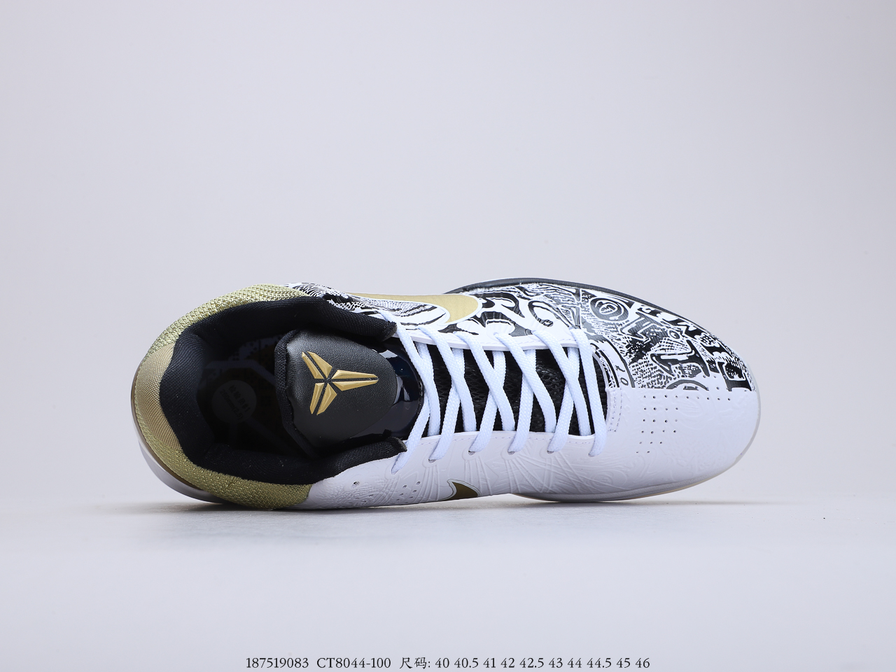 200 耐克NIKE ZOOM KOBE 5 PROTRO 科比五代 ZK5 此次ZK5官方复刻传承了元年经典飞线科技并搭载全新旗舰  货号：CT8044