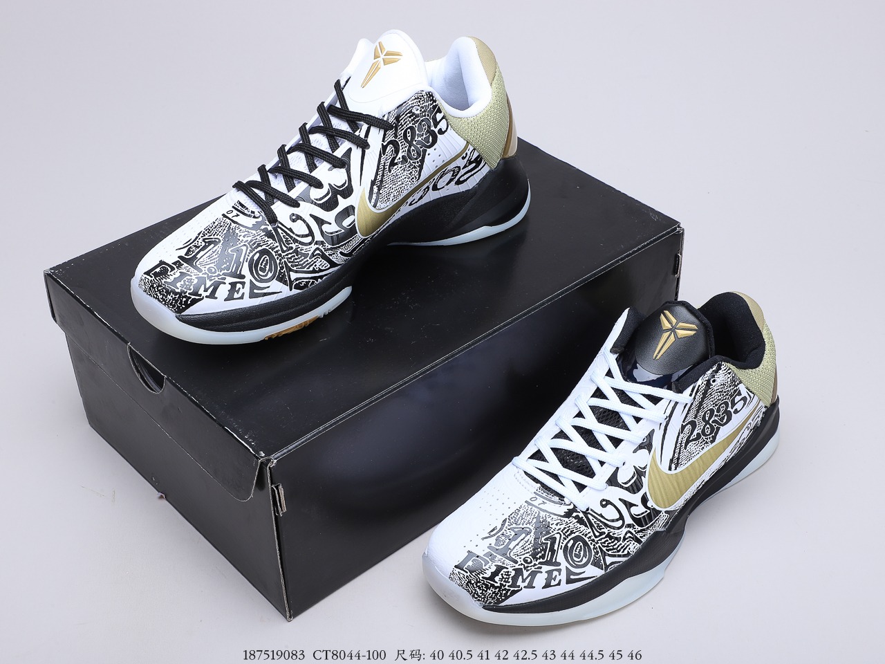 200 耐克NIKE ZOOM KOBE 5 PROTRO 科比五代 ZK5 此次ZK5官方复刻传承了元年经典飞线科技并搭载全新旗舰  货号：CT8044