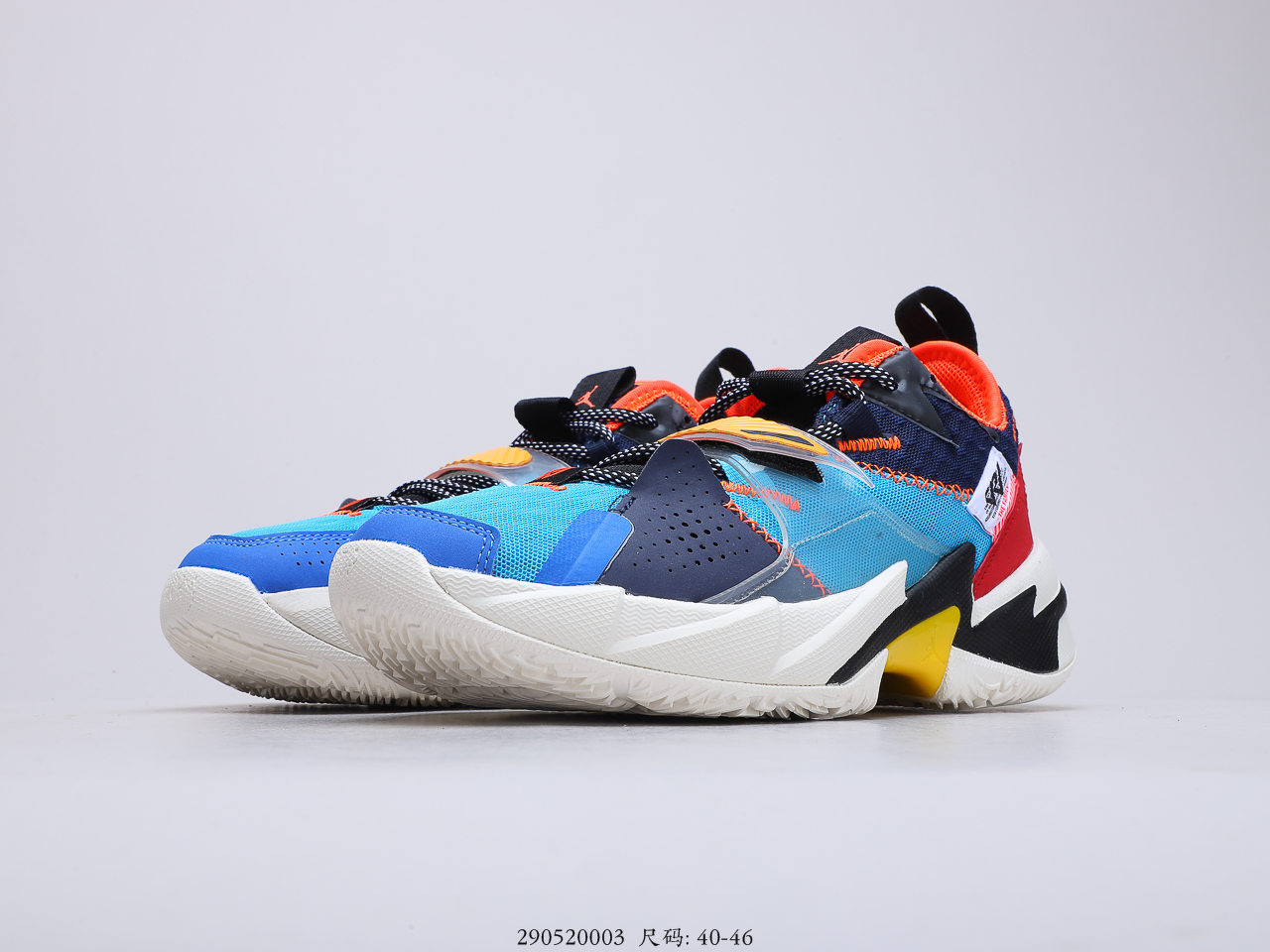 160 耐克 Air Jordan Why Not Zer0.3 PF威少3 拼接休闲运动篮球运动鞋货号：CD3003-900