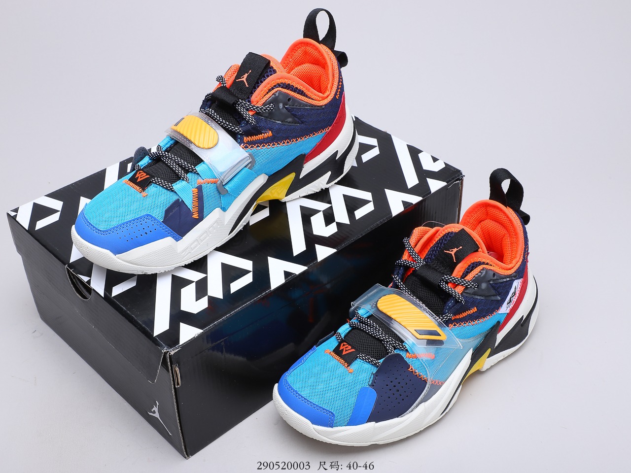 160 耐克 Air Jordan Why Not Zer0.3 PF威少3 拼接休闲运动篮球运动鞋货号：CD3003-900
