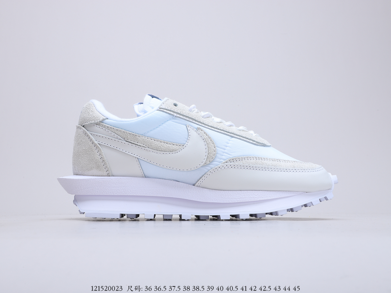 170 耐克 Nike Ldwaffle  Sacai日式解构美学联名 重叠双钩解构设计前卫华夫变形双底休闲慢跑鞋 货号：BV0073