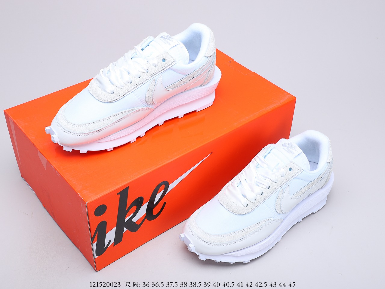 170 耐克 Nike Ldwaffle  Sacai日式解构美学联名 重叠双钩解构设计前卫华夫变形双底休闲慢跑鞋 货号：BV0073