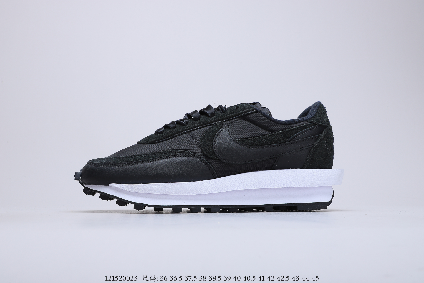 170 耐克 Nike Ldwaffle  Sacai日式解构美学联名 重叠双钩解构设计前卫华夫变形双底休闲慢跑鞋