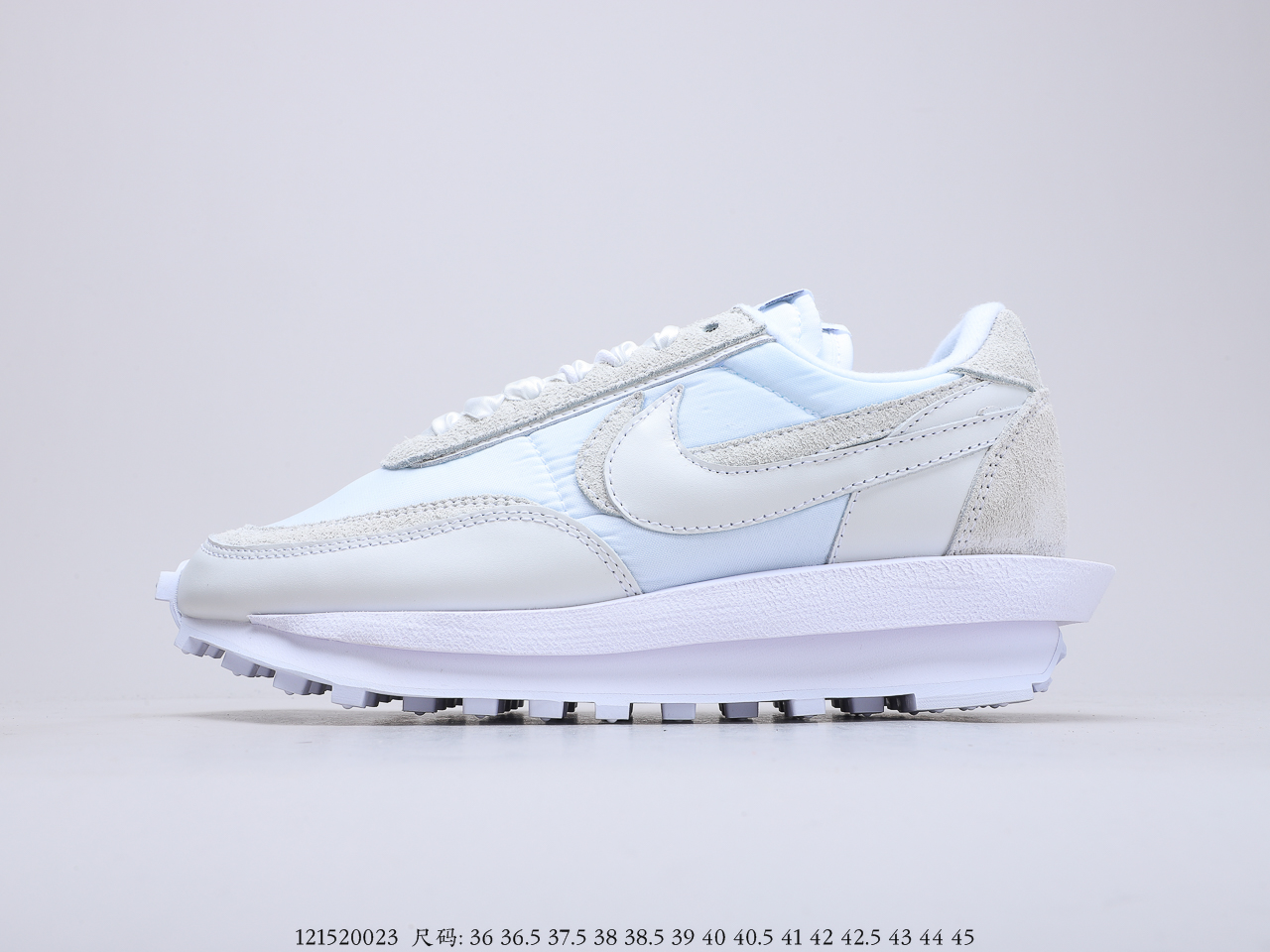 170 耐克 Nike Ldwaffle  Sacai日式解构美学联名 重叠双钩解构设计前卫华夫变形双底休闲慢跑鞋