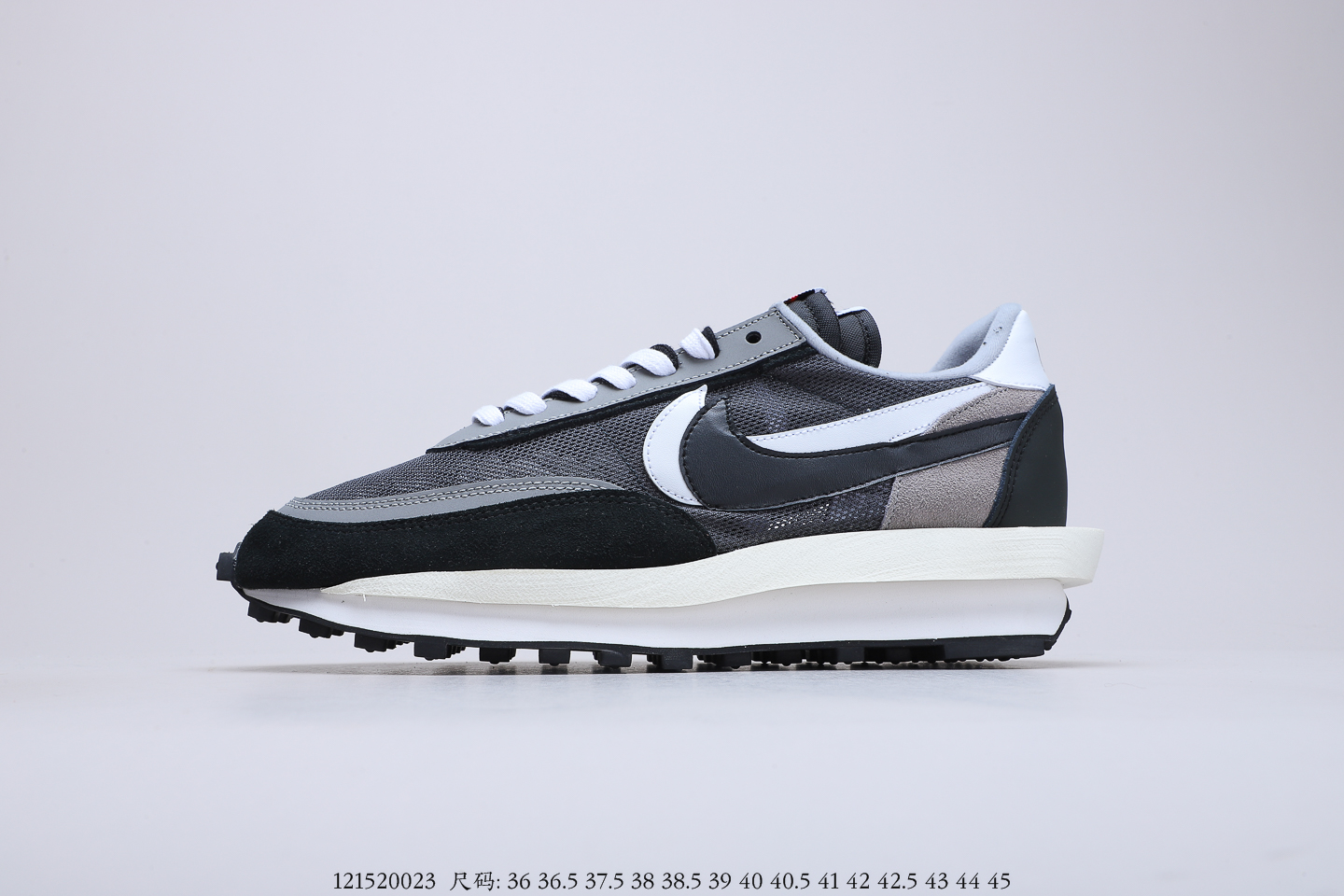 170 耐克 Nike Ldwaffle  Sacai日式解构美学联名 重叠双钩解构设计前卫华夫变形双底休闲慢跑鞋