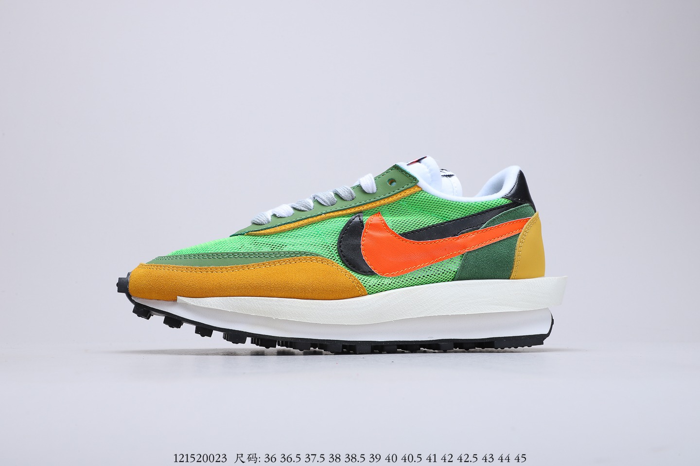 170 耐克 Nike Ldwaffle  Sacai日式解构美学联名 重叠双钩解构设计前卫华夫变形双底休闲慢跑鞋