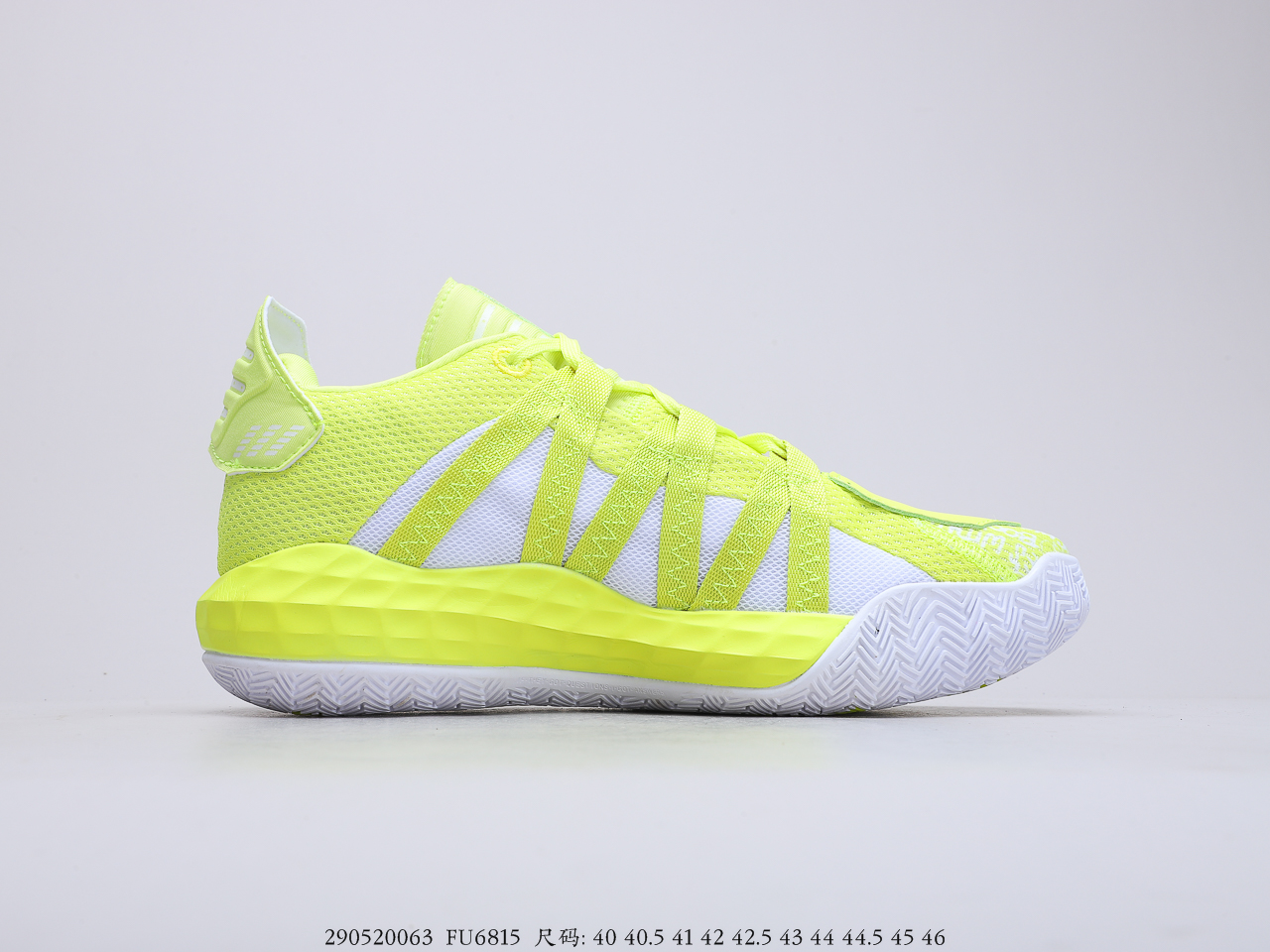190 阿迪达斯Adidas Dame 6 GCA 利拉德6代签名战靴 货号：FU6815