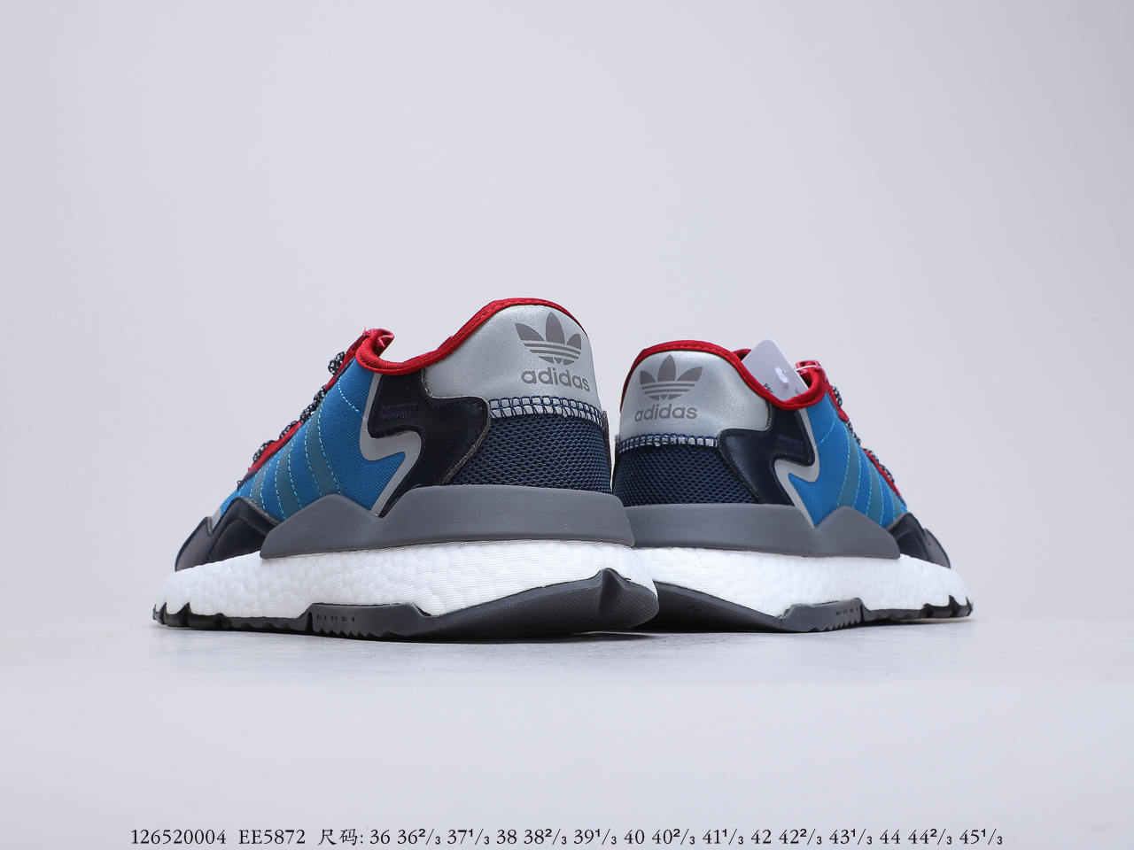 210公司级巴斯夫 阿迪达斯 adidas Nite Jogger Boost X3M 联名系列 复古跑鞋 货号：EE5872