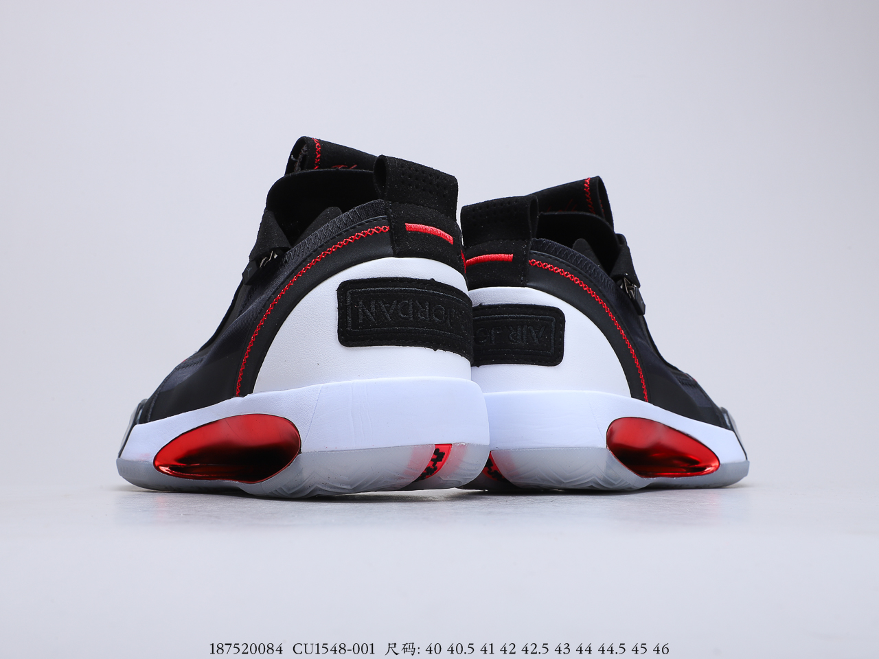 250 乔丹Air Jordan 34 SE PF “Bred” 乔丹34代低帮黑白红 Air Jordan XXXIV SE PF 篮球鞋 货号：CU1548-001